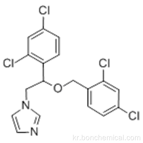 1H- 이미 다졸, 1- [2- (2,4- 디클로로 페닐) -2-[(2,4- 디클로로 페닐) 메 톡시] 에틸] CAS 22916-47-8